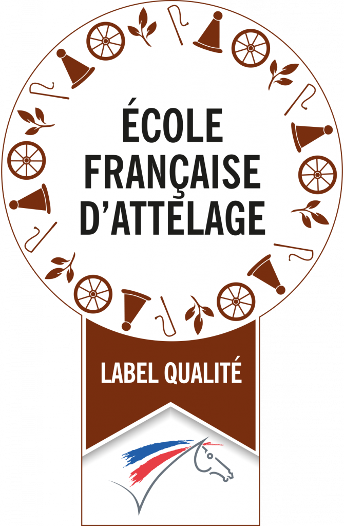 label ecole française d'attelage a cheval et poney